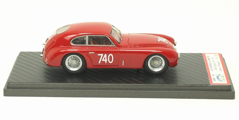 【絶版希少品】1/43 ALFA LOMEO 6C 3000 C50 BBR