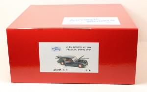 am 03 blu  alfa romeo 6c 2500 freccia d'oro 1947 - ltd. 6 pcs.  14